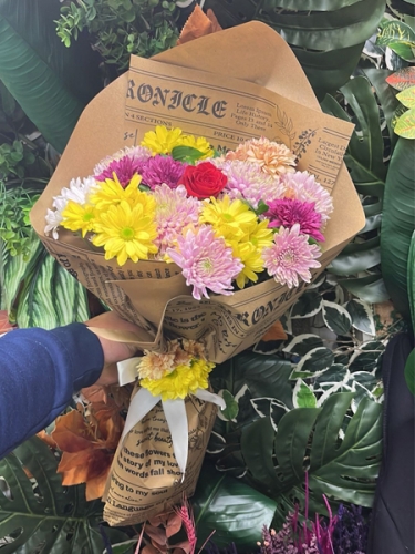 Renkli Papatya Buketi